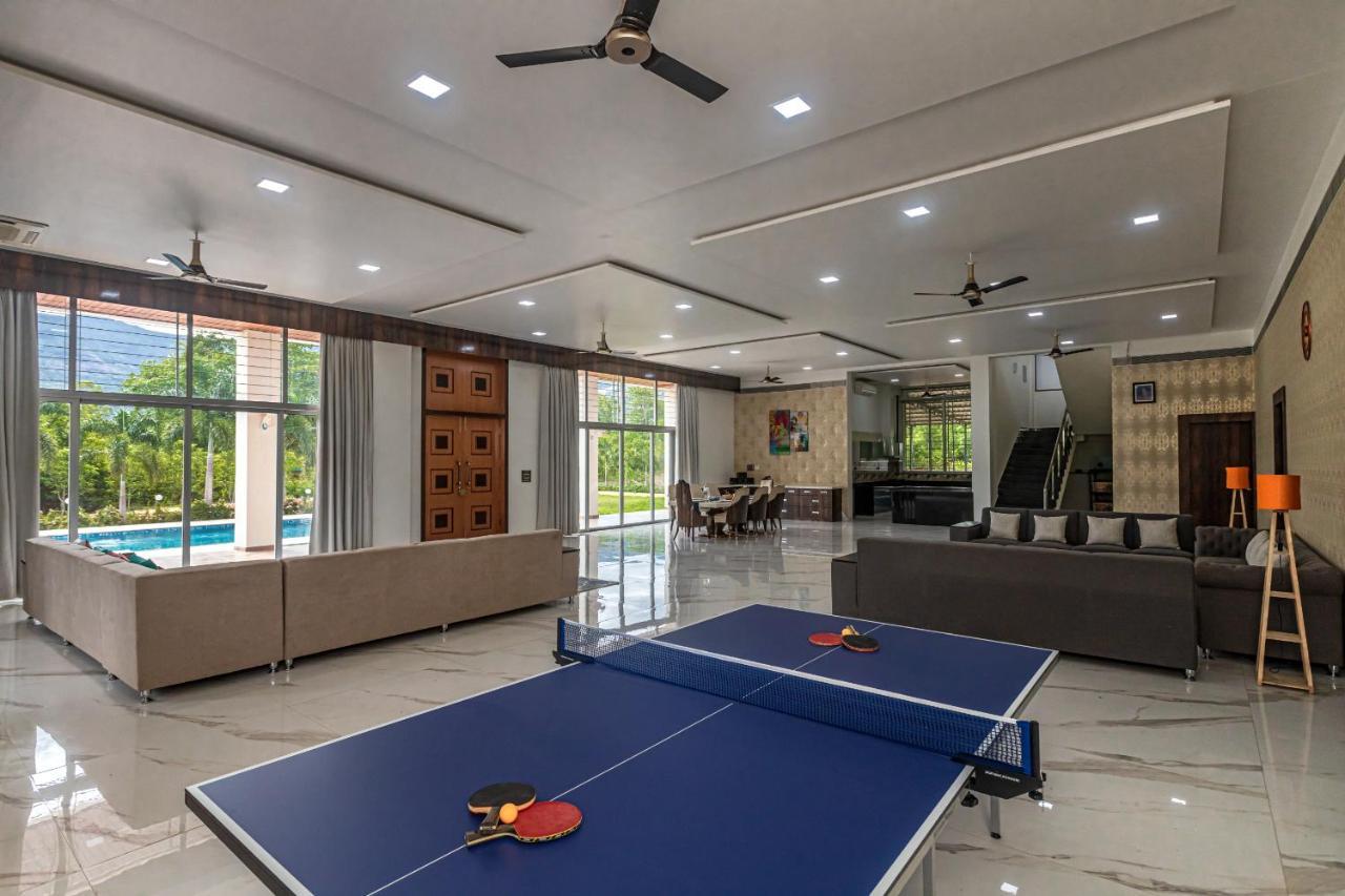 Saffronstays Odyssey, Karjat - 10 Acres Pet-Friendly Estate With Swimming Pool Chinchavli Luaran gambar