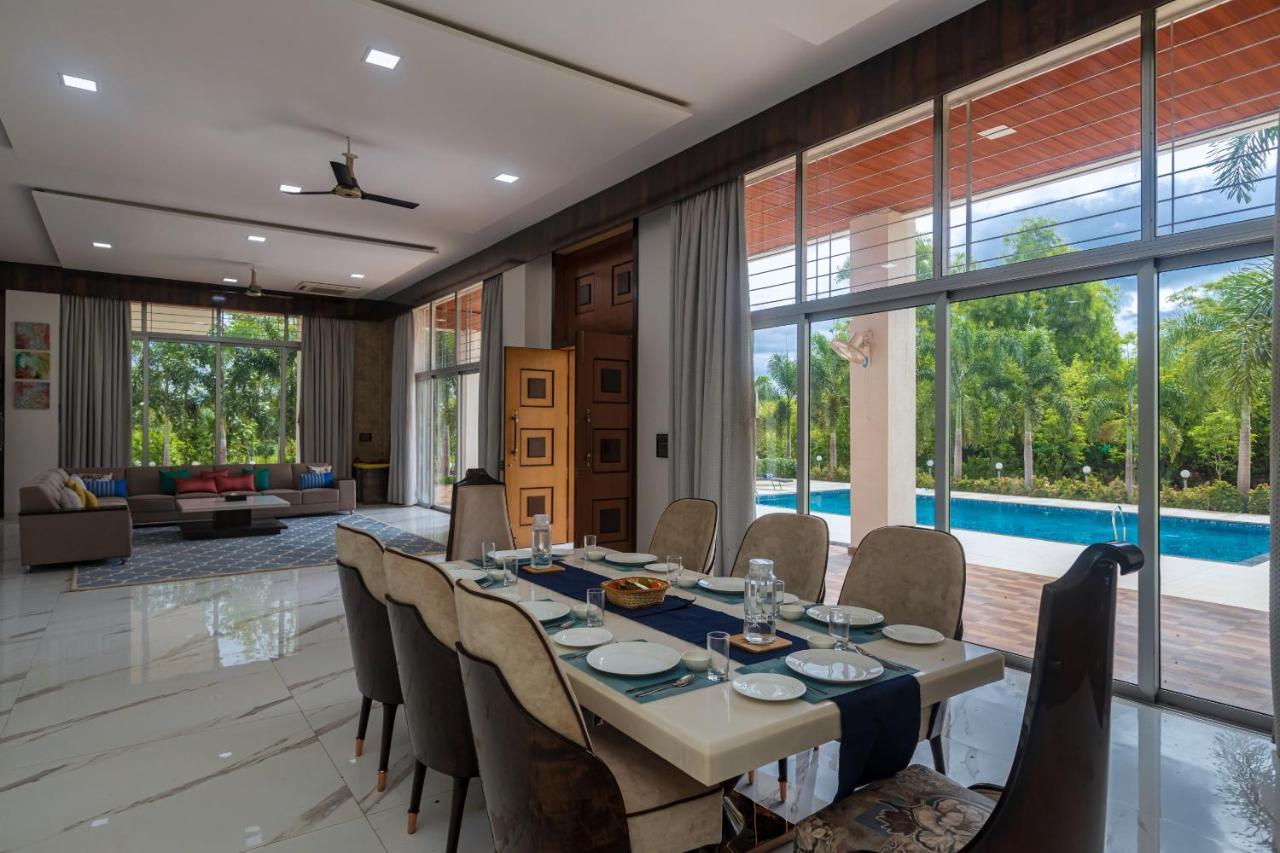 Saffronstays Odyssey, Karjat - 10 Acres Pet-Friendly Estate With Swimming Pool Chinchavli Luaran gambar