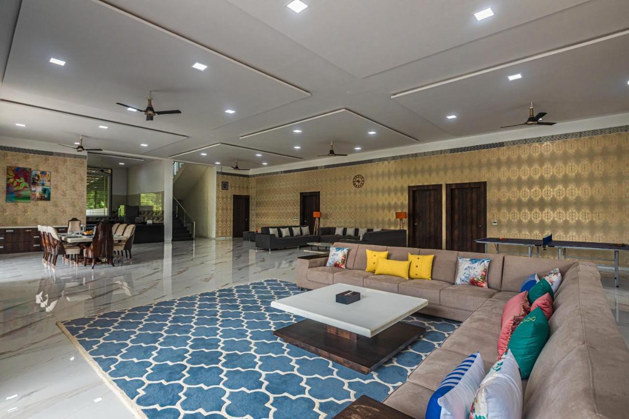 Saffronstays Odyssey, Karjat - 10 Acres Pet-Friendly Estate With Swimming Pool Chinchavli Luaran gambar