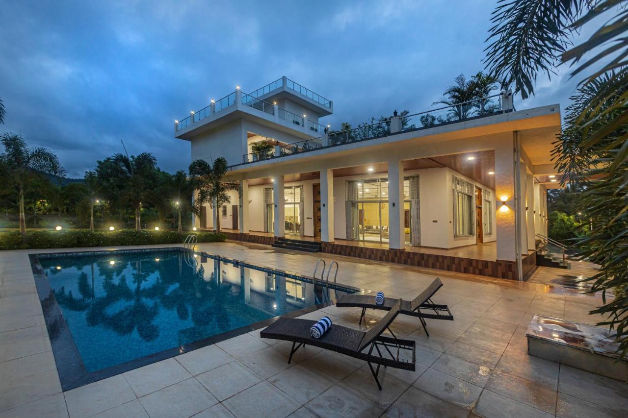 Saffronstays Odyssey, Karjat - 10 Acres Pet-Friendly Estate With Swimming Pool Chinchavli Luaran gambar